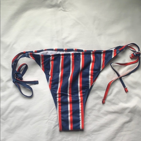 Bellizo Striped Red White & Blue Bikini - Picture 6 of 6